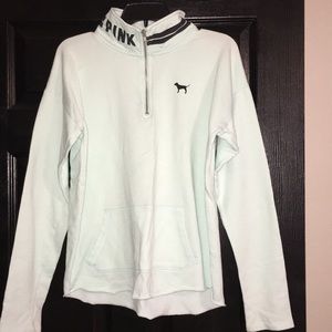 PINK victoria’s secret half zip hoodie